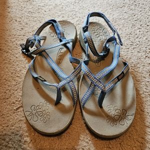 Keen La Paz Blue Strap Sandals Women's Size 11